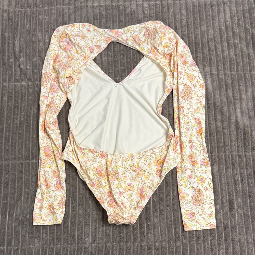 BILLABONG Long-Sleeve One-Piece Swimsuit - Picture 2 of 3